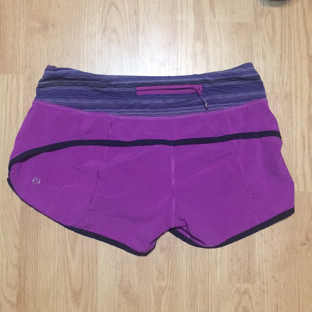 Lululemon Speed Shorts Size 4